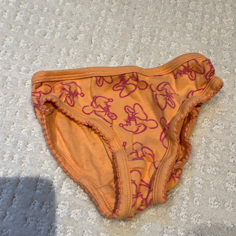Baby gap Disney Minnie Mouse toddler girl 2-3 years organic cotton underwear - Picture 10 of 10